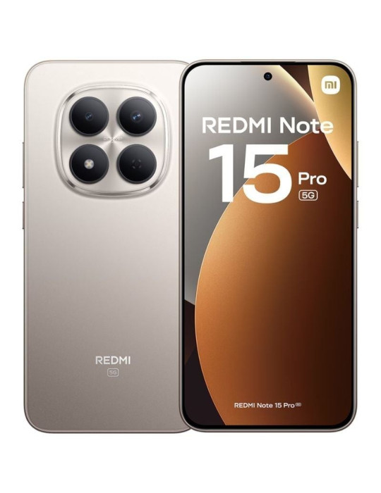 Smartphone Xiaomi Redmi Note 15 Pro 8GB/ 256GB/ 6.83"/ 5G/ Titanio