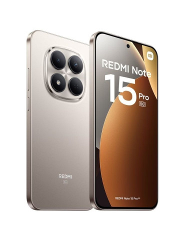 Smartphone Xiaomi Redmi Note 15 Pro 8GB/ 256GB/ 6.83"/ 5G/ Titanio 2