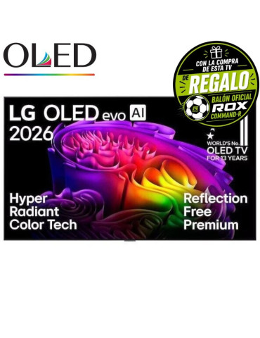 Televisor LG OLED Evo AI G6 OLED55G68LW 55"/ Ultra HD 4K/ Smart TV/ WiFi