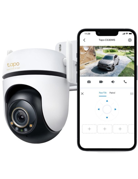 Cámara de Videovigilancia TP-Link Tapo C530WS/ 360 / Visión Nocturna/ Control desde APP