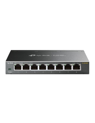 Switch TP-Link TL-SG108S 8 Puertos/ RJ-45 10/100/1000 2