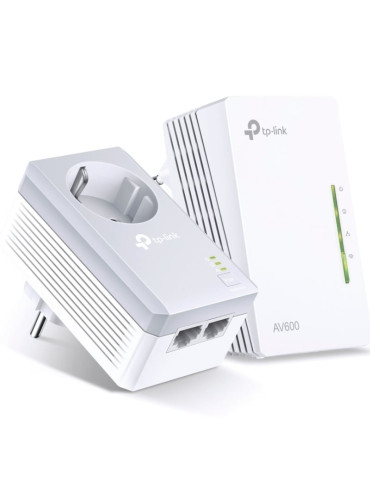 Adaptador Powerline TP-Link TL-WPA4226 KIT AV600 600Mbps/ Alcance 300m/ Pack de 2 2