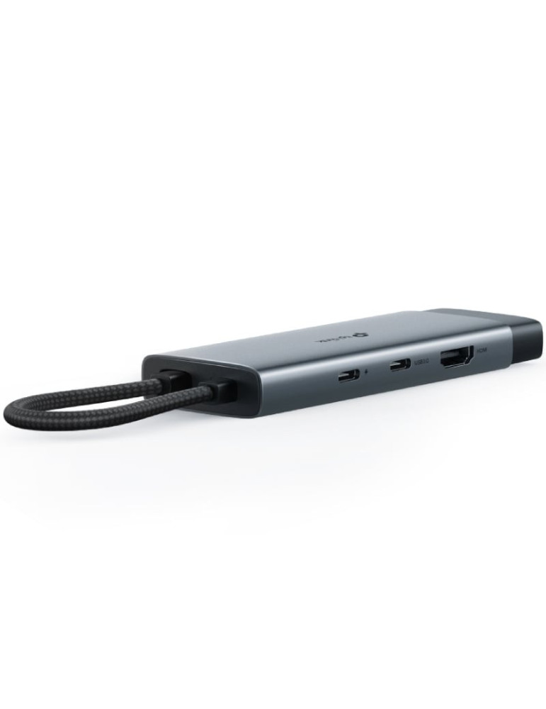 Docking USB Tipo-C TP-Link UH6120C/ 1xUSB Tipo-C/ 2xUSB/ 1xHDMI 4K/ 1xRJ45/ 1xUSB Tipo-C PD/ Gris