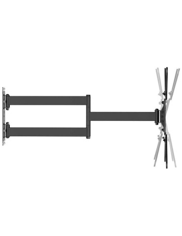 Soporte de Pared Giratorio/ Inclinable/ Nivelable Aisens WT65TSLE-383 para Monitores y TV de 23-65"/ hasta 35kg 2