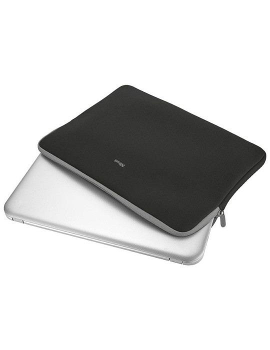 Funda Trust Primo Soft Sleeve para Portátiles/ Tablets hasta 11.6"/ Negra