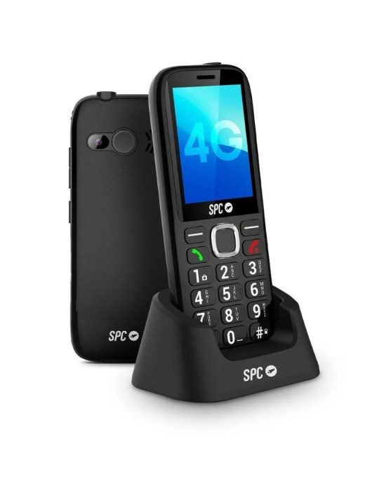 Teléfono Móvil SPC Fortune 2 Max 4G para Personas Mayores/ Negro