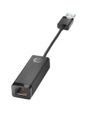 Conversor  USB 3.0 - RJ45 HP 4Z7Z7AA/ 1000Mbps/ 8.1cm/ Negro