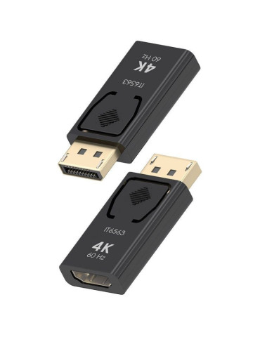 Adaptador HDMI 4K Aisens A125-0908/ DisplayPort Macho - HDMI Hembra 2