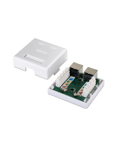 Roseta de Superficie Aisens A139-0304/ Cat.6/ 2 Tomas 2
