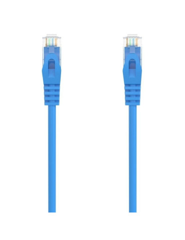 Cable de Red RJ45 AWG24 UTP Aisens A145-0570 Cat.6A/ LSZH/ 25cm/ Azul