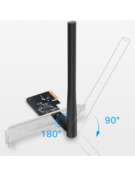 Tarjeta de Red Inalámbrica-PCI Express TP-Link Archer T2E/ 600Mbps/ 2.4/5GHz