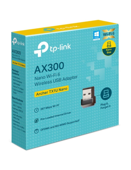Adaptador USB - WiFi TP-Link Archer TX1U Nano
