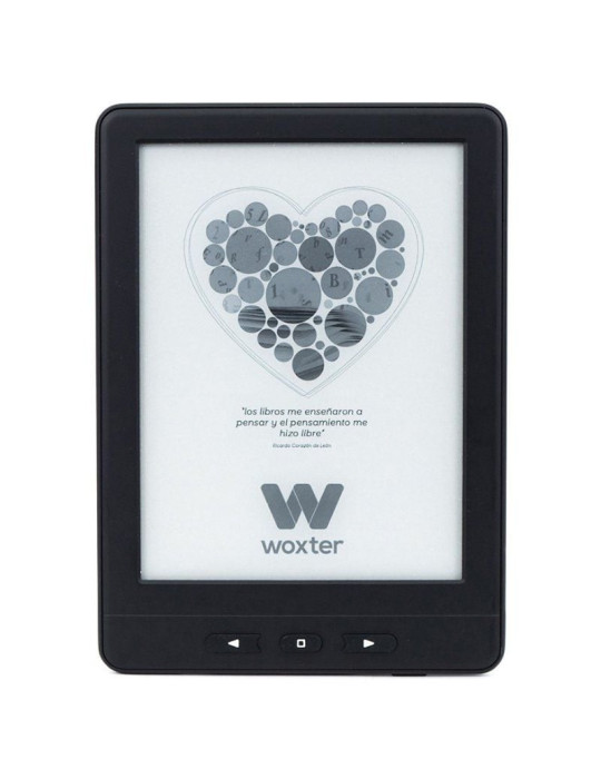 Libro Electrónico Ebook Woxter Scriba Paperlight TP/ 6" tactil retroiluminado Tinta Electrónica/ Negro