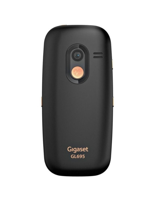 Teléfono Móvil Gigaset GL695 para Personas Mayores/ 4G/ Negro