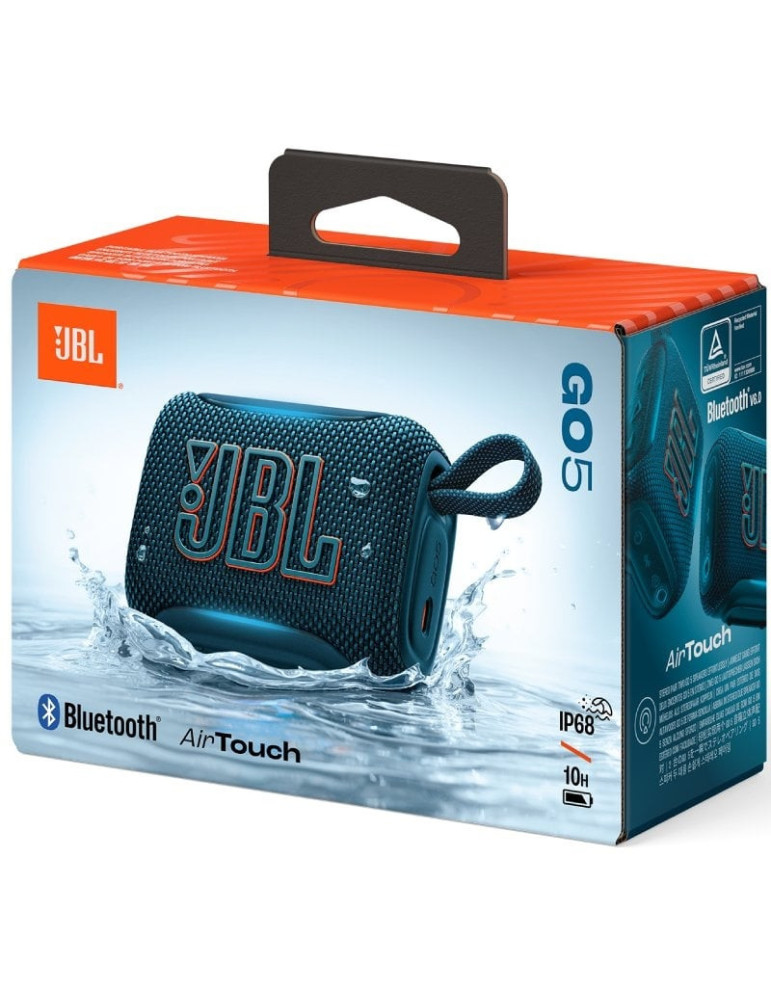 Altavoz con Bluetooth JBL GO 5/ 4.8W/ 1.0/ Azul