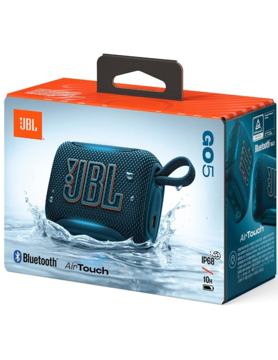 Altavoz con Bluetooth JBL GO 5/ 4.8W/ 1.0/ Azul