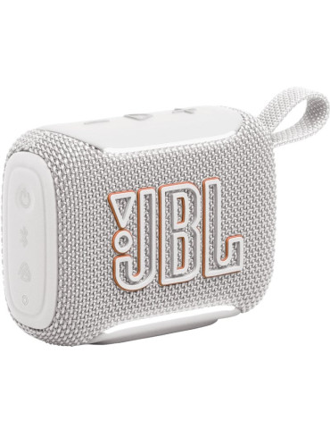 Altavoz con Bluetooth JBL GO 5/ 4.8W/ 1.0/ Blanco