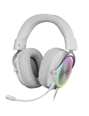Auriculares Gaming Inalámbricos con Micrófono Mars Gaming MH-FORGE/ Jack 3.5/ Bluetooth/ Blancos