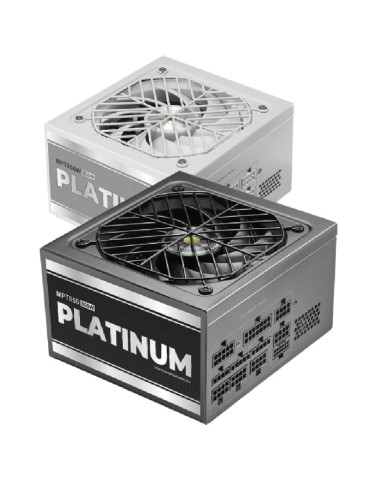 Fuente de Alimentación Mars Gaming MPT850/ 850W/ Ventilador 14cm/ ATX 3.1/ PCIe 5.1/ 80 Plus Platinum/ Negra