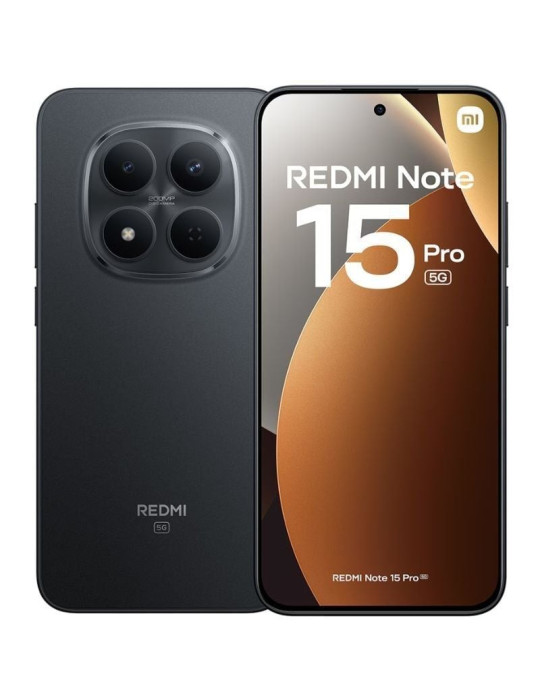 Smartphone Xiaomi Redmi Note 15 Pro 8GB/ 256GB/ 6.83"/ 5G/ Negro