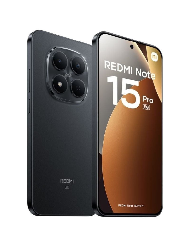 Smartphone Xiaomi Redmi Note 15 Pro 8GB/ 256GB/ 6.83"/ 5G/ Negro