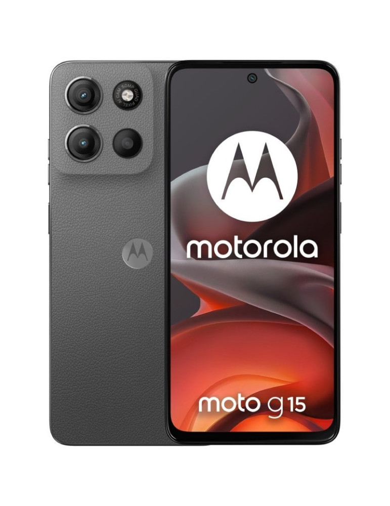 Smartphone Motorola Moto G15 8GB/ 512GB/ 6.72"/ Gris