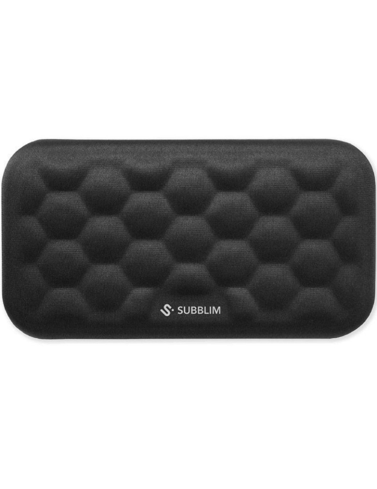 Reposamuñecas Subblim Ergo AirPadding/ Negro