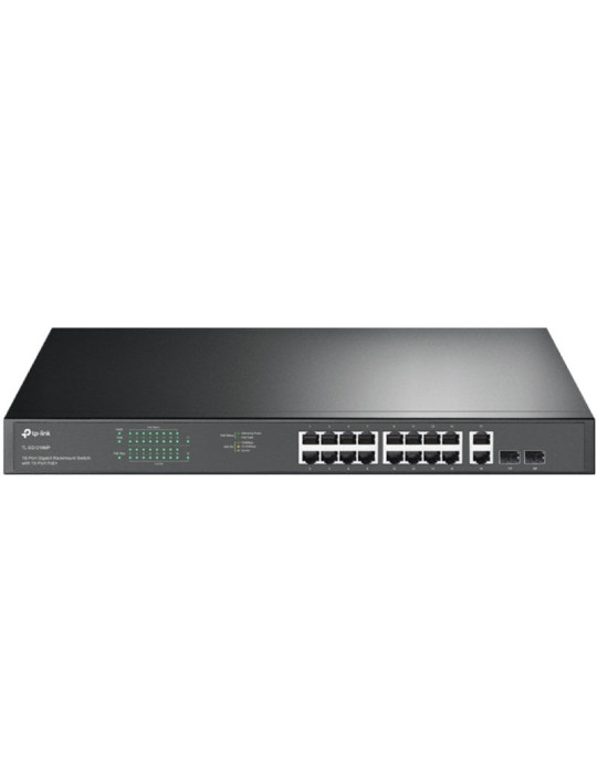 Switch TP-Link TL-SG1218MP V2 20 Puertos/ RJ-45 10/100/1000 PoE+/SFP