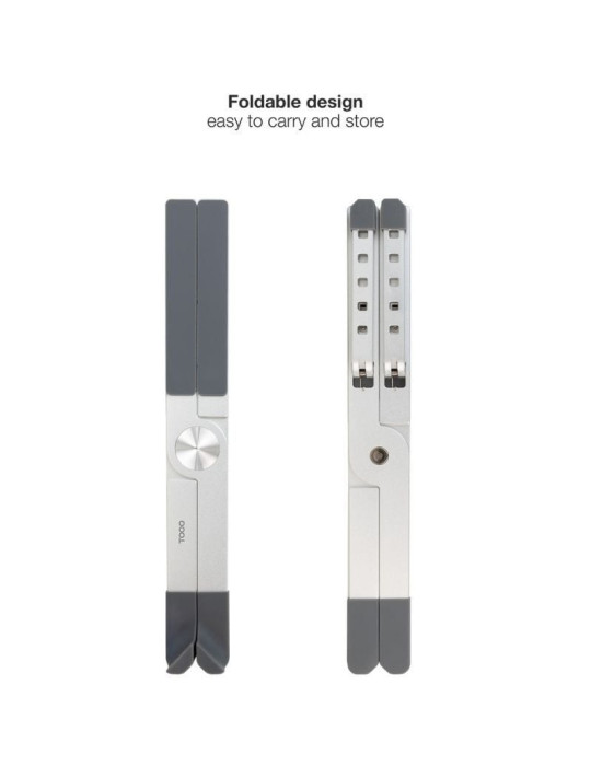 Soporte TooQ TQLRS0036-AL para Portátiles hasta 17.3"
