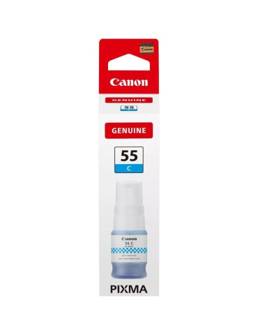 Botella de Tinta Original Canon GI-55/ Cian 2
