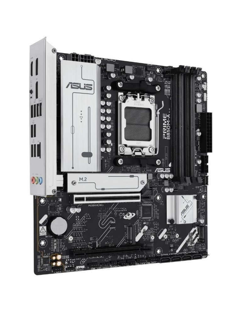 Placa Base Asus Prime B850M-A-CSM Socket AM5/ DDR5/ PCIe 5.0/ Micro ATX