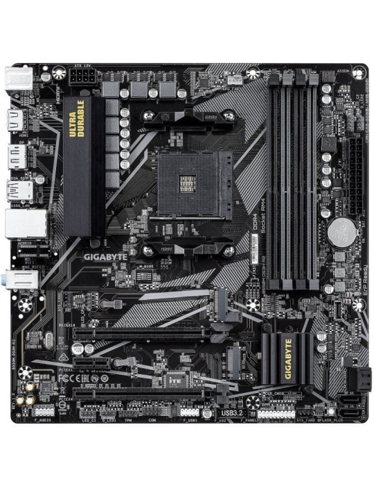 Placa Base Gigabyte B550M DS3H R2 Socket AM4/ DDR4/ PCIe 4.0/ Micro ATX