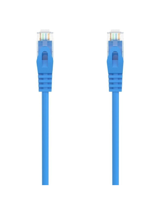 Cable de Red RJ45 AWG24 UTP Aisens A145-0572 Cat.6A/ LSZH/ 50cm/ Azul