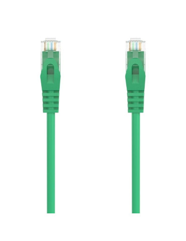 Cable de Red RJ45 AWG24 UTP Aisens A145-0578 Cat.6A/ LSZH/ 30cm/ Verde
