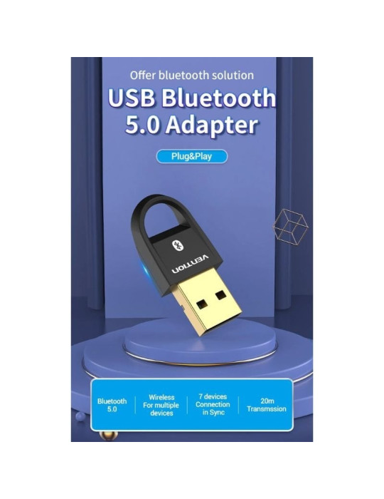 Adaptador USB - Bluetooth 5.0 Vention CDSB0