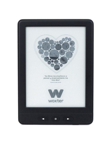 Libro Electrónico Ebook Woxter Scriba Paperlight TP/ 6" tactil retroiluminado Tinta Electrónica/ Negro