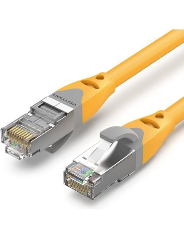 Cable de Red RJ45 SFTP Vention IBHYI Cat.6A/ 3m/ Amarillo