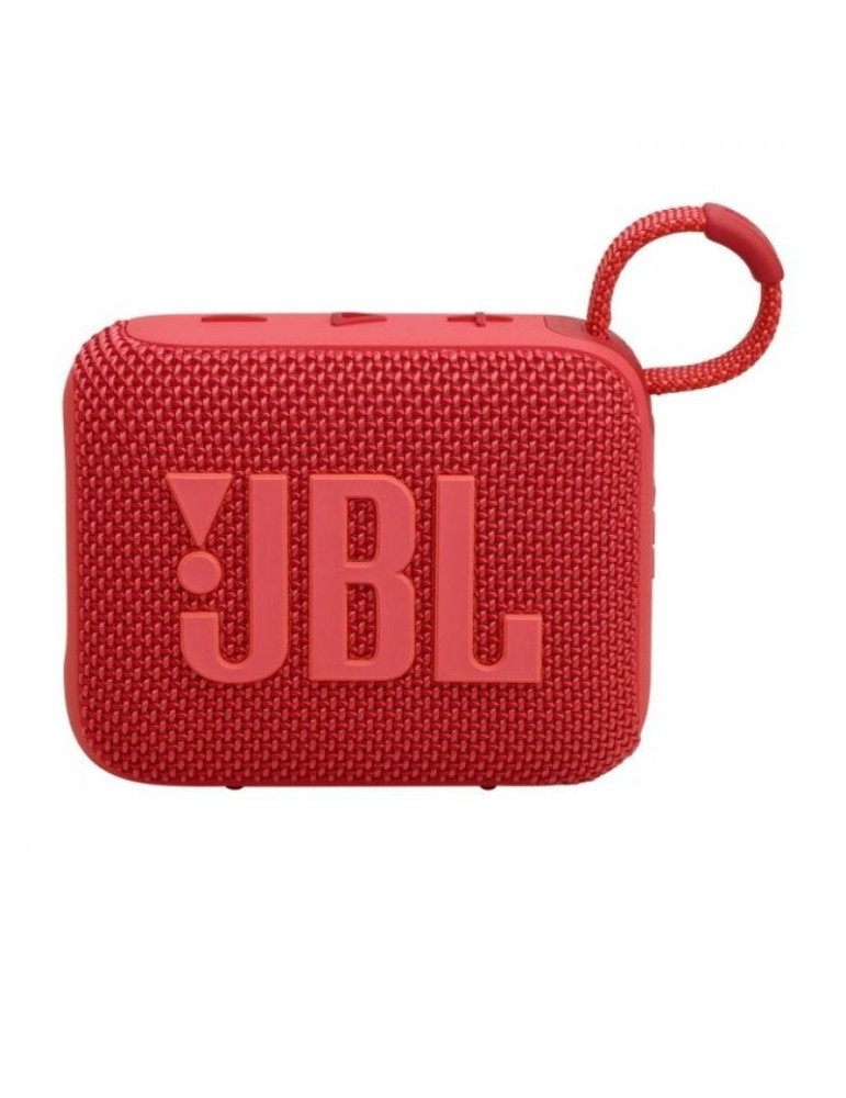 Altavoz con Bluetooth JBL GO 4/ 4.2W/ 1.0/ Rojo