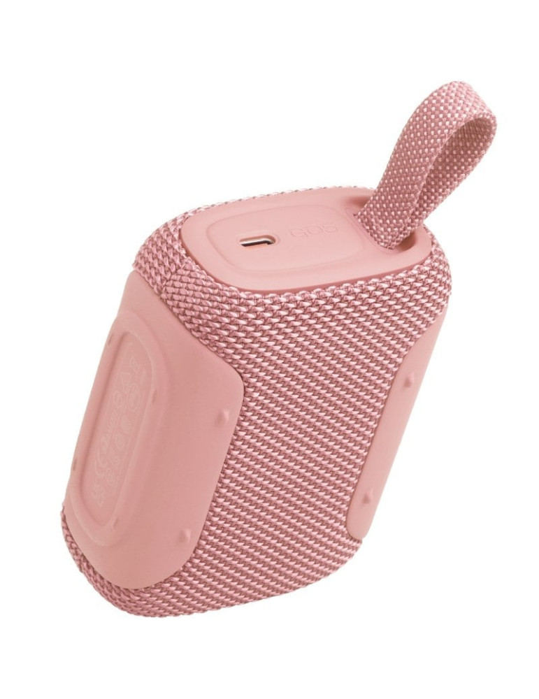 Altavoz con Bluetooth JBL GO 5/ 4.8W/ 1.0/ Rosa
