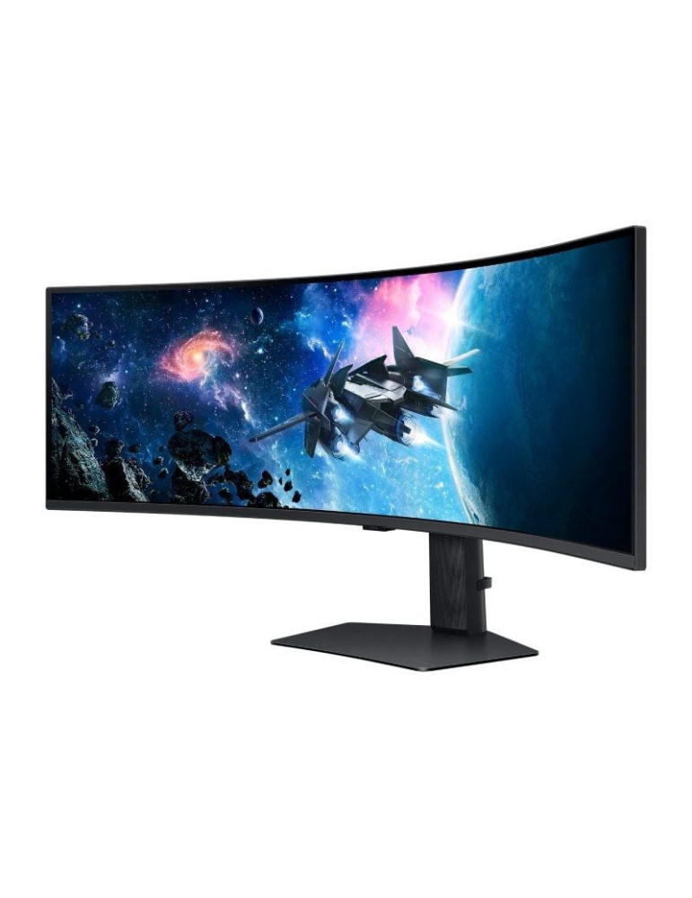 Monitor Gaming Ultrapanorámico Curvo Samsung Odyssey G9 S49CG954EU 49"/ Dual QHD/ 1ms/ 240Hz/ VA/ Regulable en altura/ Negro