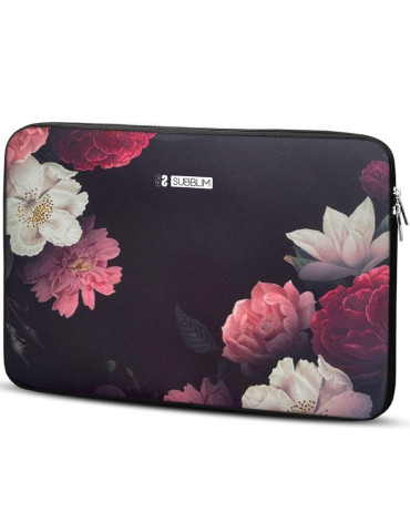Funda Subblim Trendy Sleeve Neo Flowers para Portátiles hasta 14"