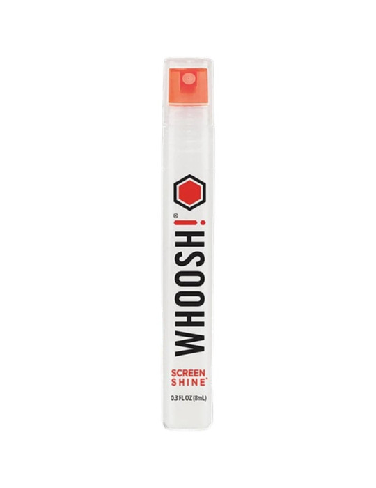 Kit Limpiador de Pantallas de Bolsillo Whoosh Kit Pocket WSH001/ Spray 8ml + Paño Microfibra