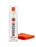 Kit Limpiador de Pantallas Whoosh Kit GO XL WSH003/ Spray 100ml + Paño Microfibra