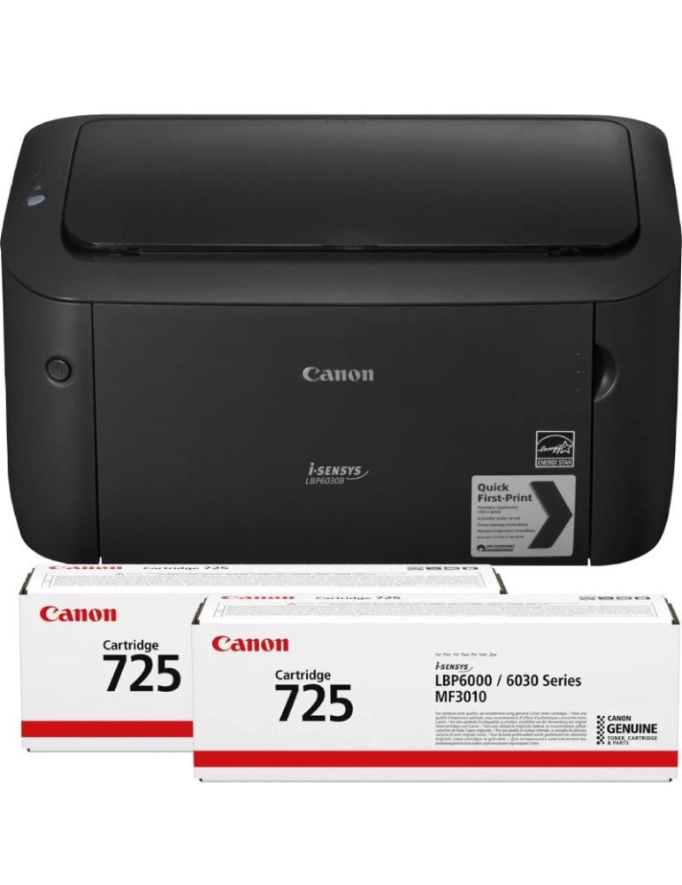 Impresora Láser Monocromo Canon I-SENSYS LBP6030B/ Negra