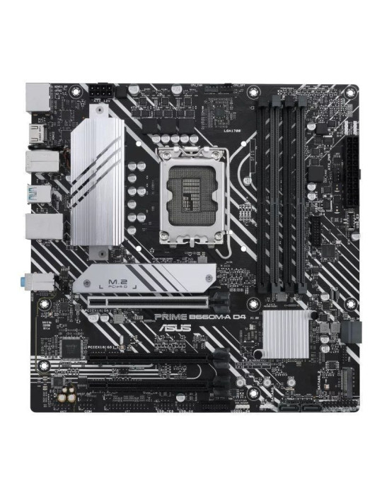 Placa Base Asus Prime B660M-A D4-CSM/ Socket 1700/ DDR4/ PCIe 4.0/ Micro ATX