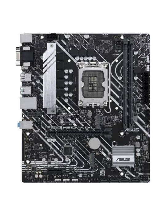 Placa Base Asus Prime H610M-A D4-CSM/ Socket 1700/ DDR4/ PCIe 4.0/ Micro ATX