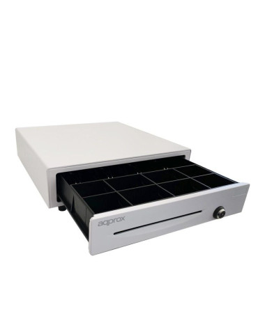 Cajón Portamonedas Approx appCASH01WH/ Manual y Automático/ Blanco 2