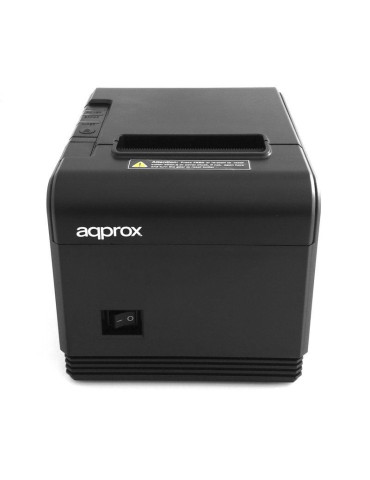 Impresora de Tickets Approx appPOS80AM/ Térmica/ Ancho papel 80mm/ USB-RS232/ Negra 2
