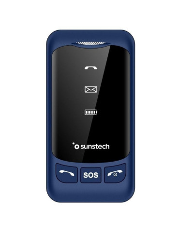 Teléfono Móvil Sunstech CELT25BL para Personas Mayores/ Azul 2