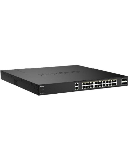 Switch Gestionable D-Link DXS-1250-28YP/E 24 Puertos/ RJ-45 10Gbps/ SFP/ PoE
